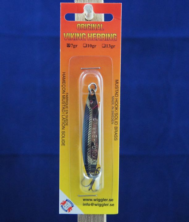 Original Viking Herring Lure - 7gram ~ Gold / Black-0