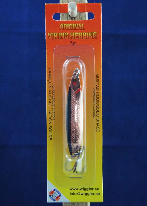 Original Viking Herring Lure - 7gram ~ Copper / Black-0