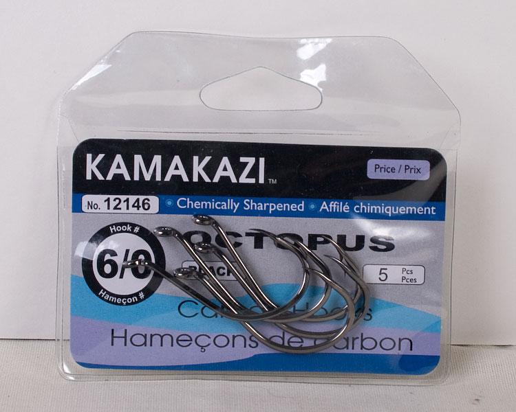 Kamakazi Black Octopus Hooks-0