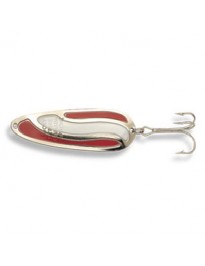 Lucky Strike Apache Lure 2.5" {1/2oz} ~ Nickel / Red & White-0