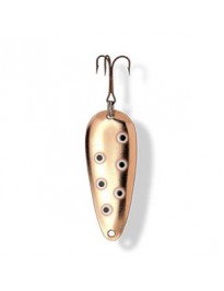 Lucky Strike Devil Bait 2.5" {2/5oz} ~ Copper & Black Dots-0
