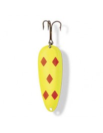 Lucky Strike Devil Bait 2.5" {2/5oz} ~ Chartreuse & Red Diamonds-0