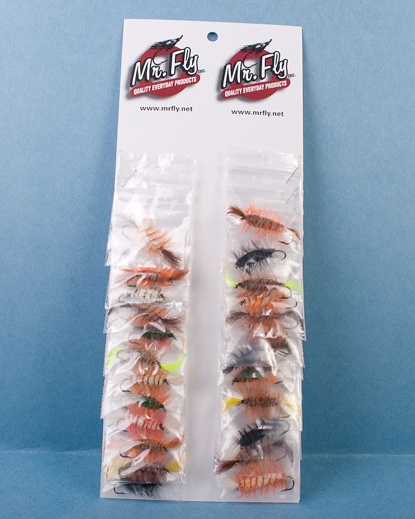 Assorted Salmon Bombers Flies-0
