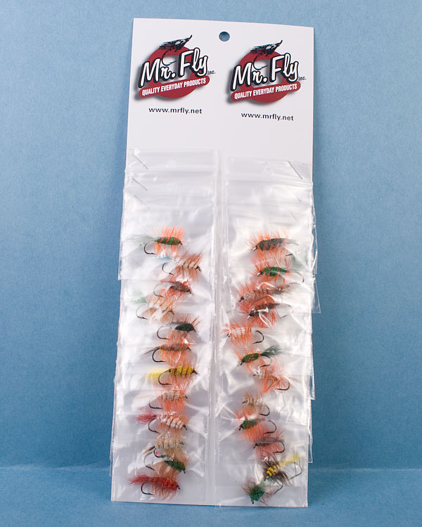 Assorted Salmon Bug Flies-0