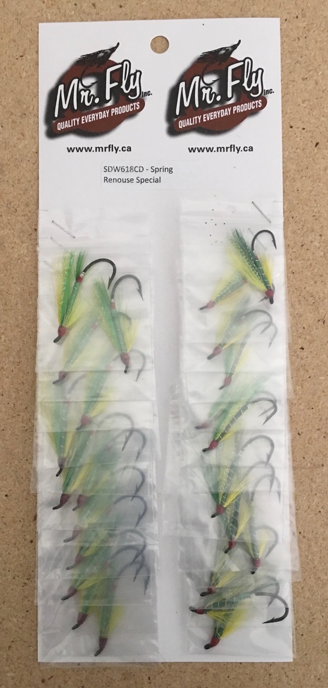 Spring Renouse Special Fall & Black Salmon Flies-0