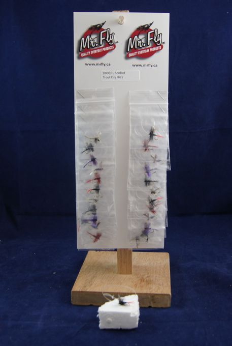 Snelled Trout ~ Assorted Dry Fly-0