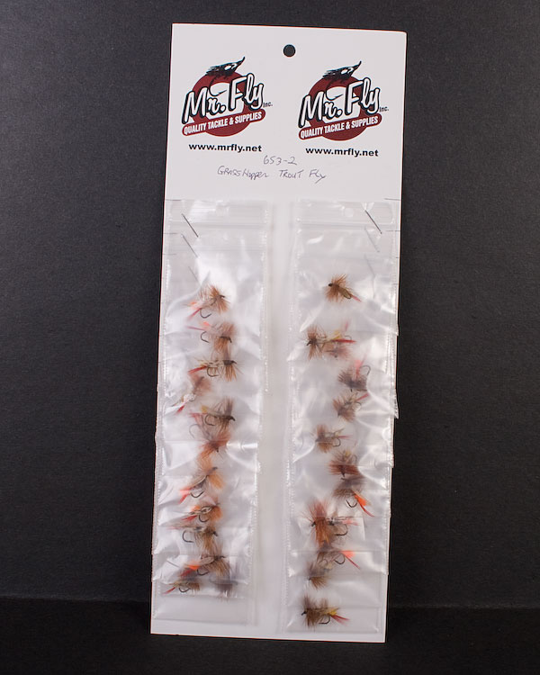 Grasshopper ~ Assorted Trout Dry Fly-0