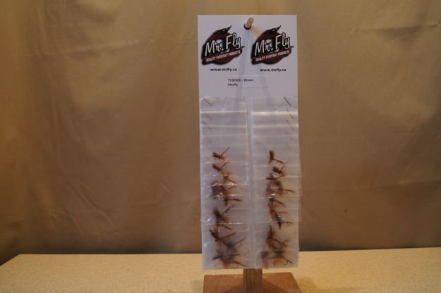 Brown Mayfly Trout Dry Fly-0