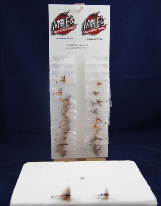 Queen of Water & Royal Coachman Trout Dry Fly-0