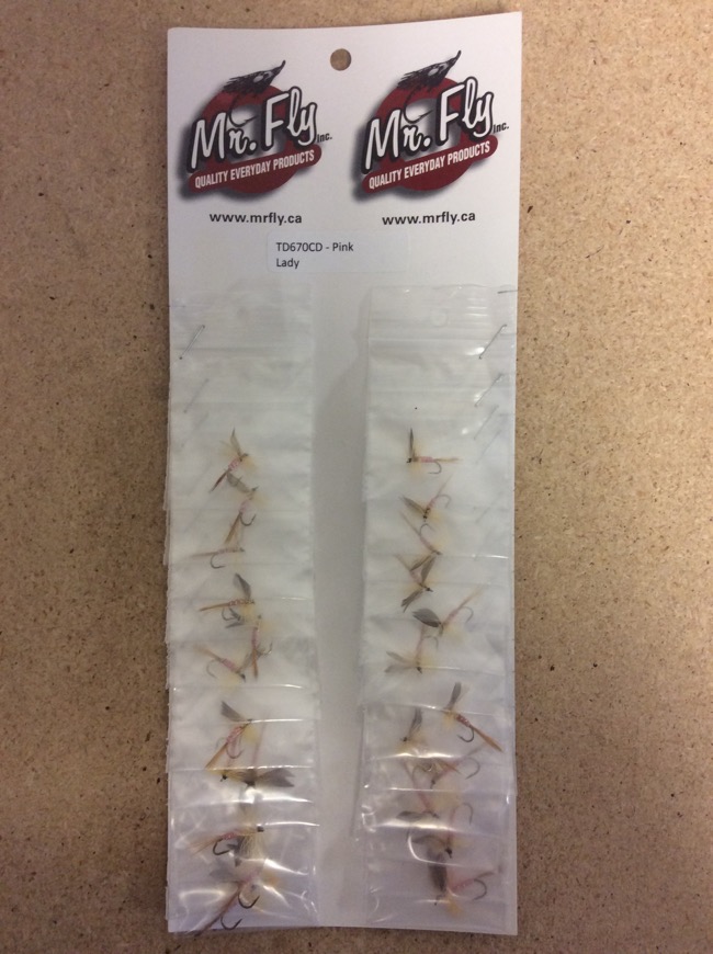 Pink Lady Trout Dry Flies-0