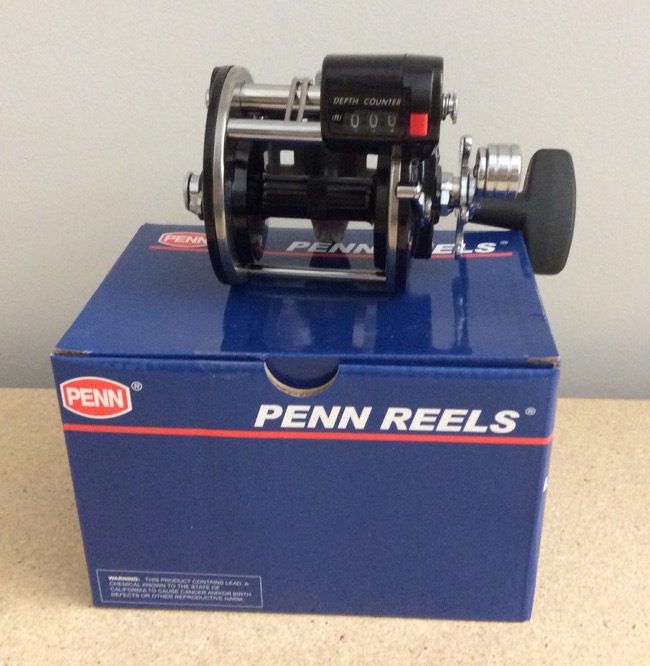 Penn 209LC Level Wind Salt Water Reel w/Line Counter-0