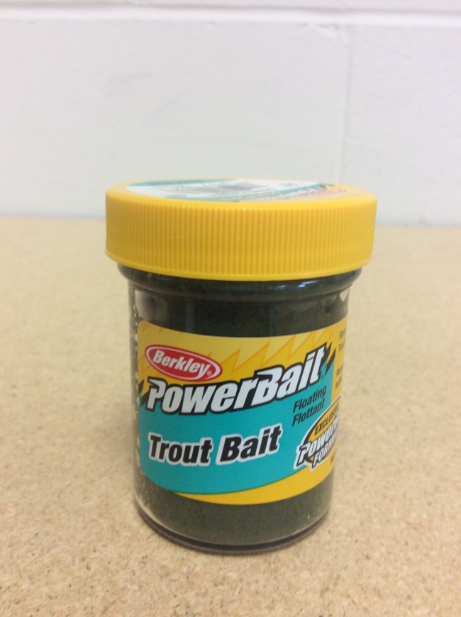 Berkley PowerBait Trout Bait ~ Green Pumpkin-0