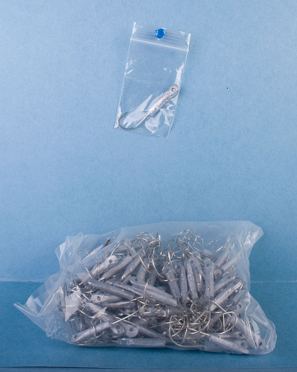 Single Hook Mackerel Lead Jig ~ 200 per bag-0