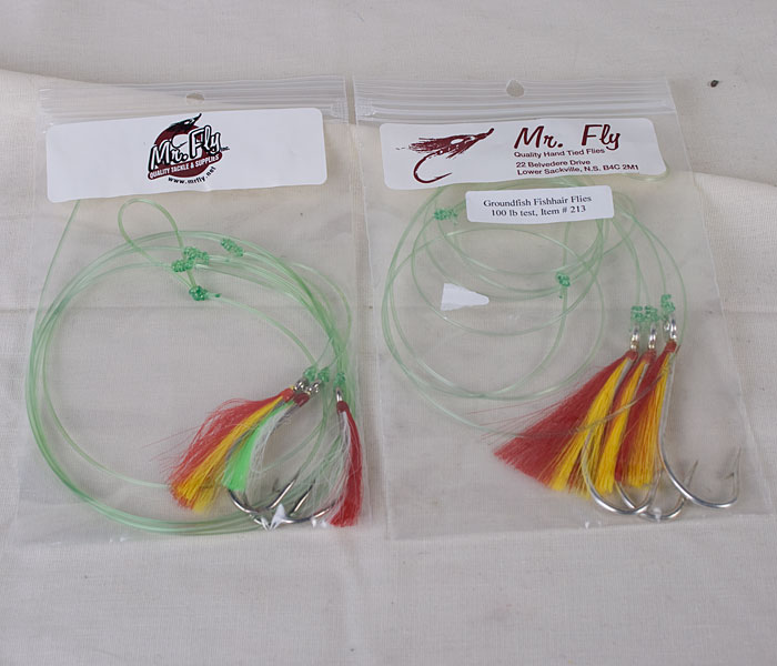 Mr Fly Groundfish Fishhair Flies ~ 3 per string-0
