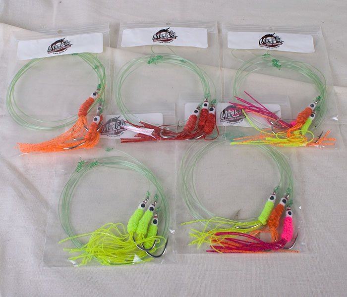 Mr Fly Groundfish Squid Rigs ~ 3 per string-0