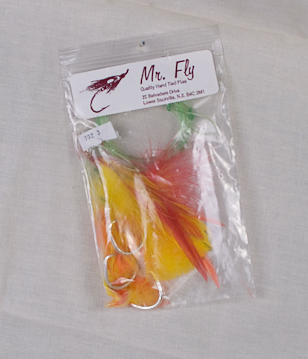 Mr Fly Feathered Marabou Cod Rig ~ 3 per string-0