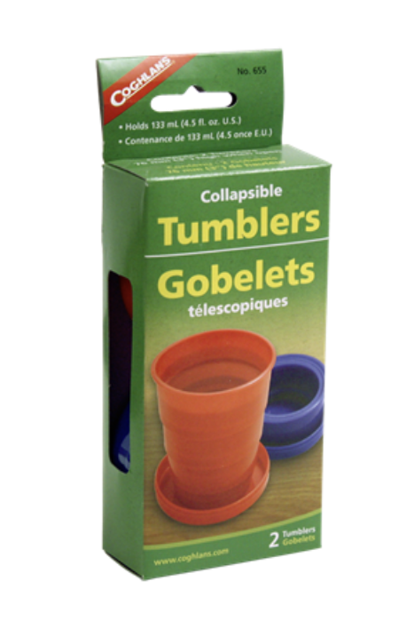 Coghlan's Collapsible Tumblers ~ 2 per pack-0
