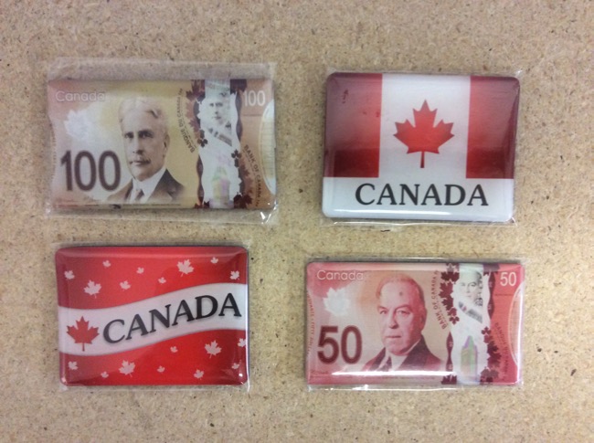 Canada Magnets ~ 4 asst-0