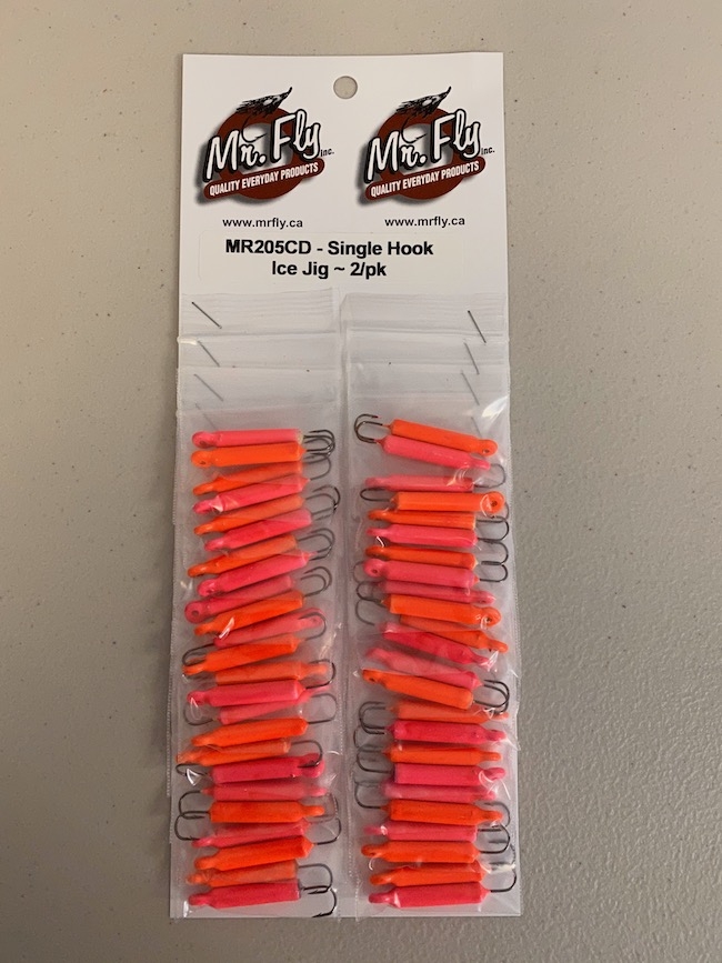 Mr Fly Single Hook Ice Jig -0
