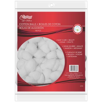 Le Salon Cotton Balls ~ 100 per bag-0