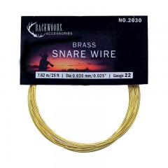 Brass Snare Wire ~ 22 gauge / 25'-0