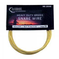 Brass Snare Wire ~ 20 gauge / 25'-0