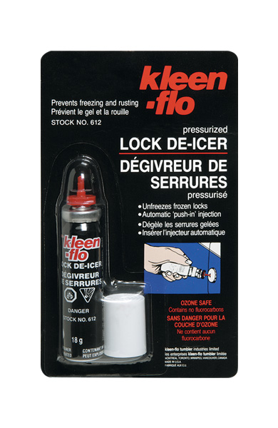 Kleen-Flo Lock De-Icer Aerosol Format ~ 18gr tin-0