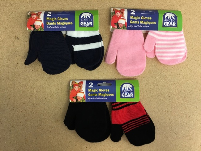 Kid's Magic Mittens ~ 2 pairs per pack-0