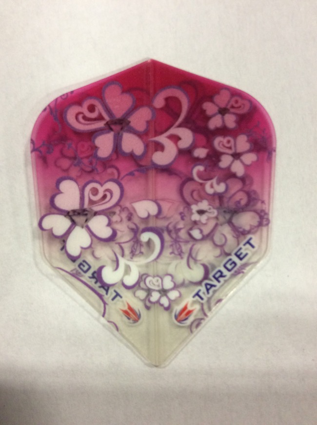 Target Vision Flights ~ Pink & White-0