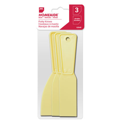 Plastic Putty Knife ~ Set of 3-0