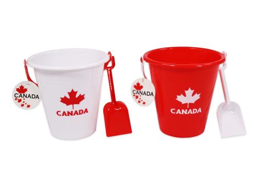 Canada Beach Bucket w/Shovel ~ 7"-0