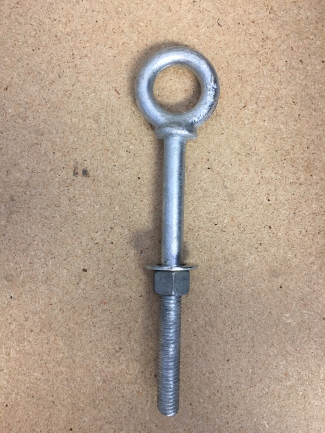 Eyebolt w/Nut & Washer ~ 1/2" x 6"-0