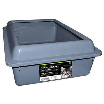 Cat Litter Pan ~ 16.7" x 12.7" x 5.4"-0