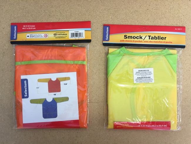 Kid's PVC Smock wtih Sleeves & Pockets -0