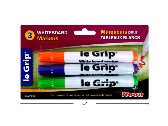 Whiteboard {Dry Erase} Neon Marker ~ 3 per pack-0