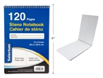 Selectum Steno Note Book - 6" x 9" - 120 pages ~ Sleeve of 10-0