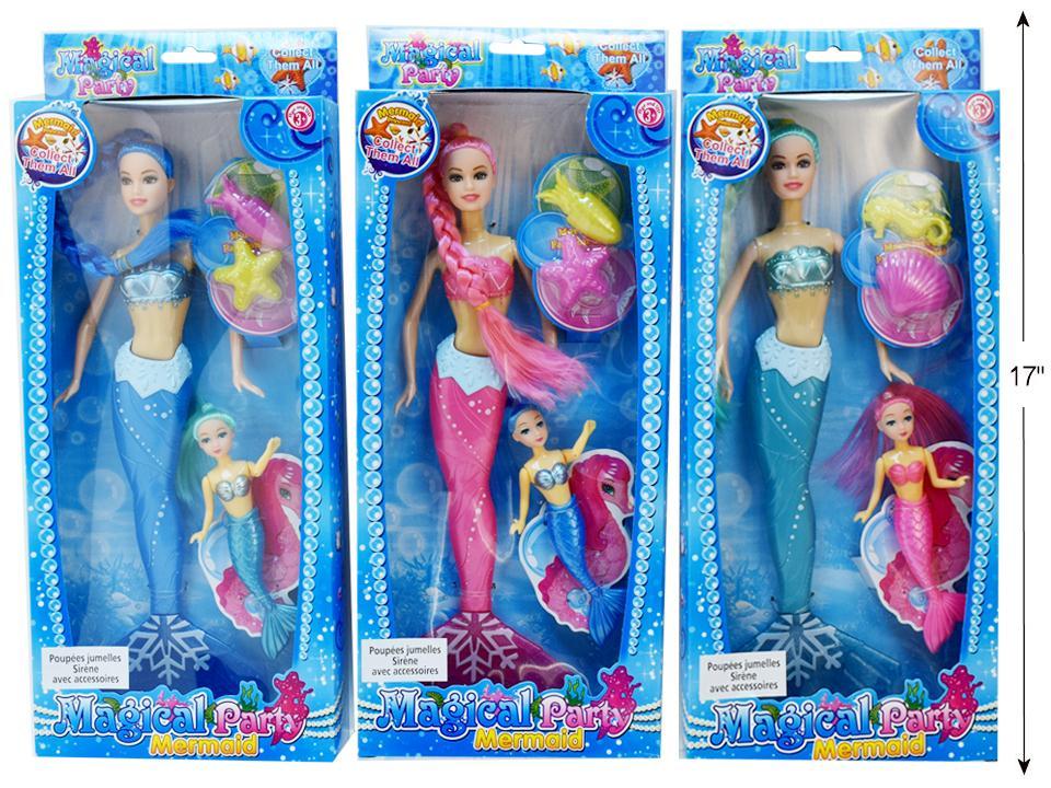 Mermaid Dolls w/Accessories-0
