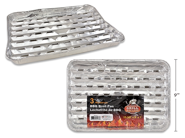 BBQ Aluminum Grilling Trays ~ 3 per pack-0