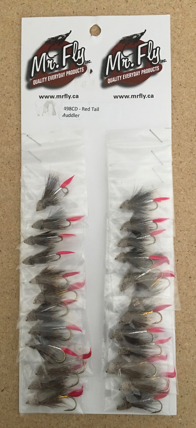 Red Tail Muddler Streamer Flies-0