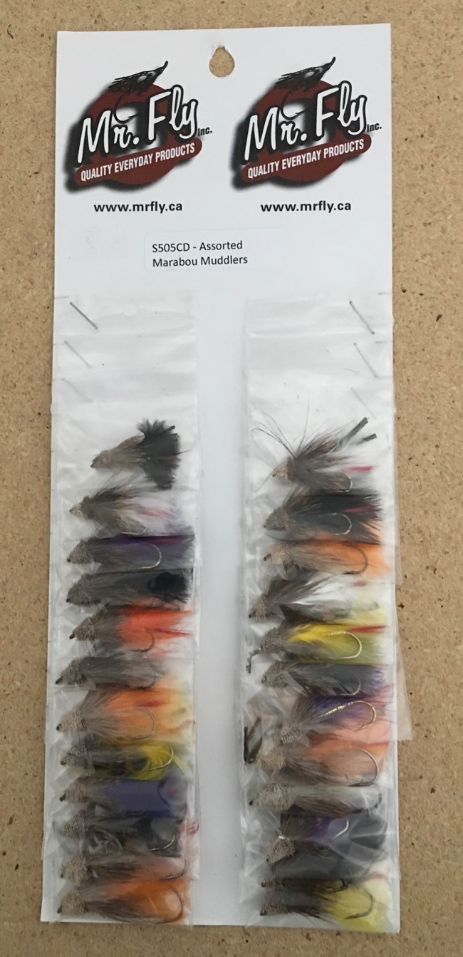 Assorted Marabou Muddler Streamer Flies-0