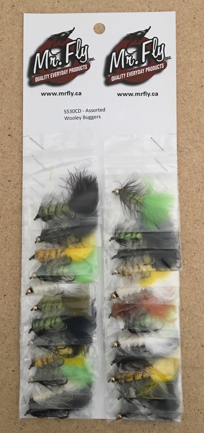 Assorted Wooley Bugger Streamer Flies-0