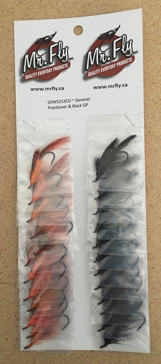 General Practitioner & Black General Practitioner Salmon Wet Flies-0