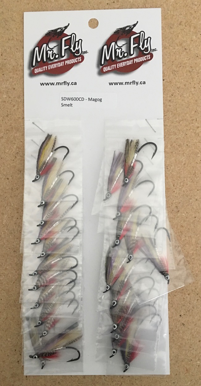 Magot Smelt Fall & Black Salmon Flies-0