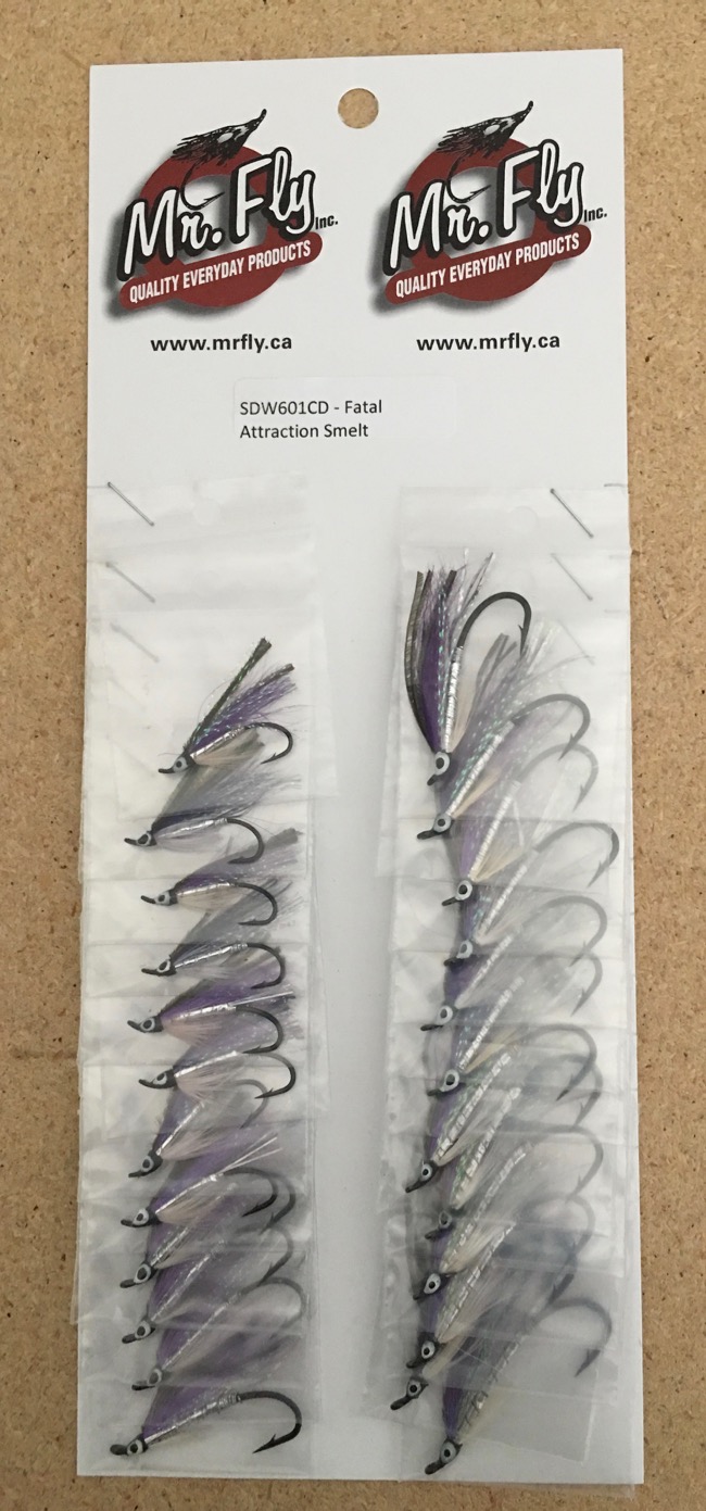 Fatal Attraction Smelt Fall & Black Salmon Flies-0