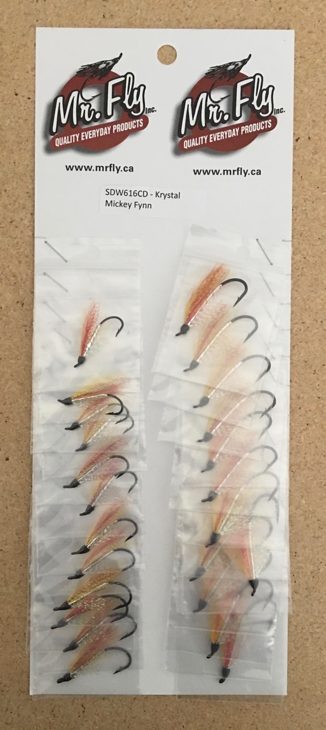 Krystal Mickey Fynn Fall & Black Salmon Flies-0