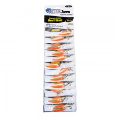 Compac Orange & Gold Devil Bait ~ 1-3/4"-0