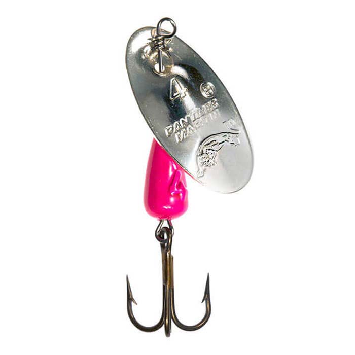 Panther Martin Lure - Size 9 ~ Classic Colors Bubble Gum Silver-0