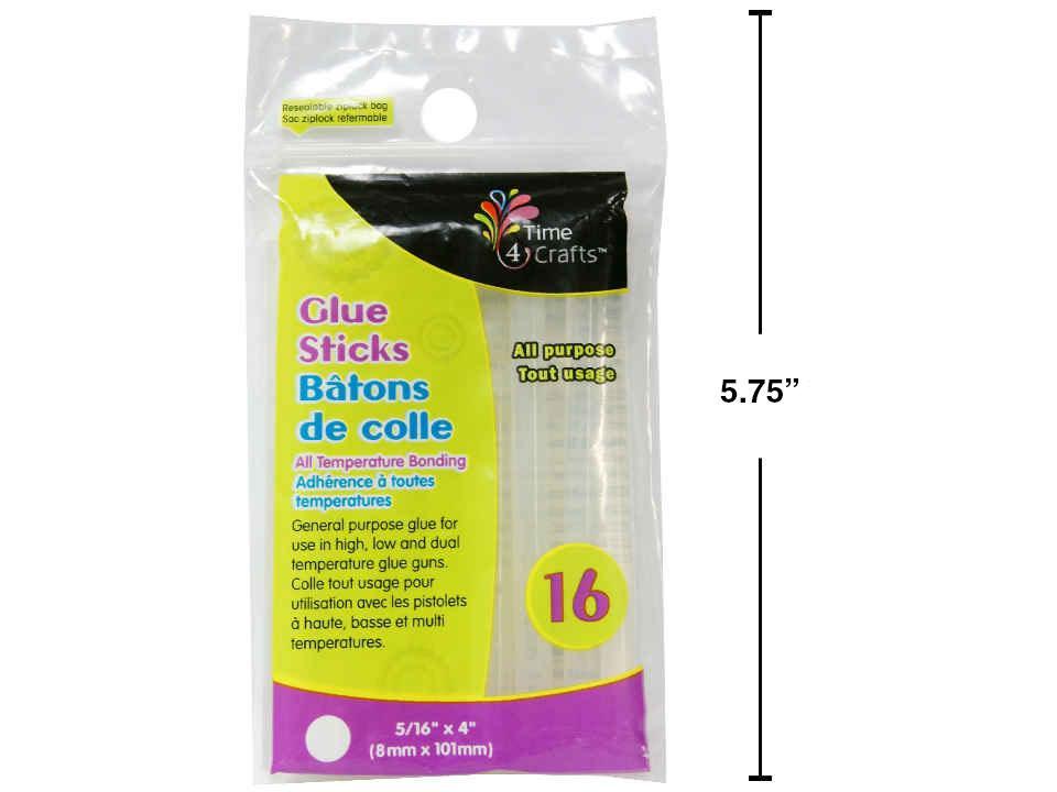 Glue Sticks for Glue Guns - 4" x 5/16" D ~ 16 per pack-0