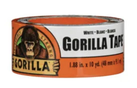 Gorilla White Tape ~ 1.88" x 10yds-0