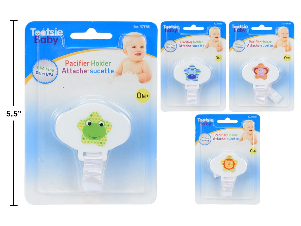 Tootsie Baby Pacifier Strap & Clip-0